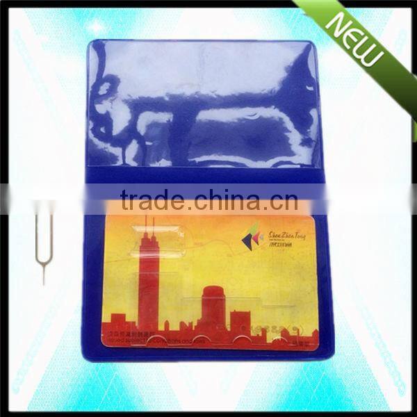Multi pages sim cards holder