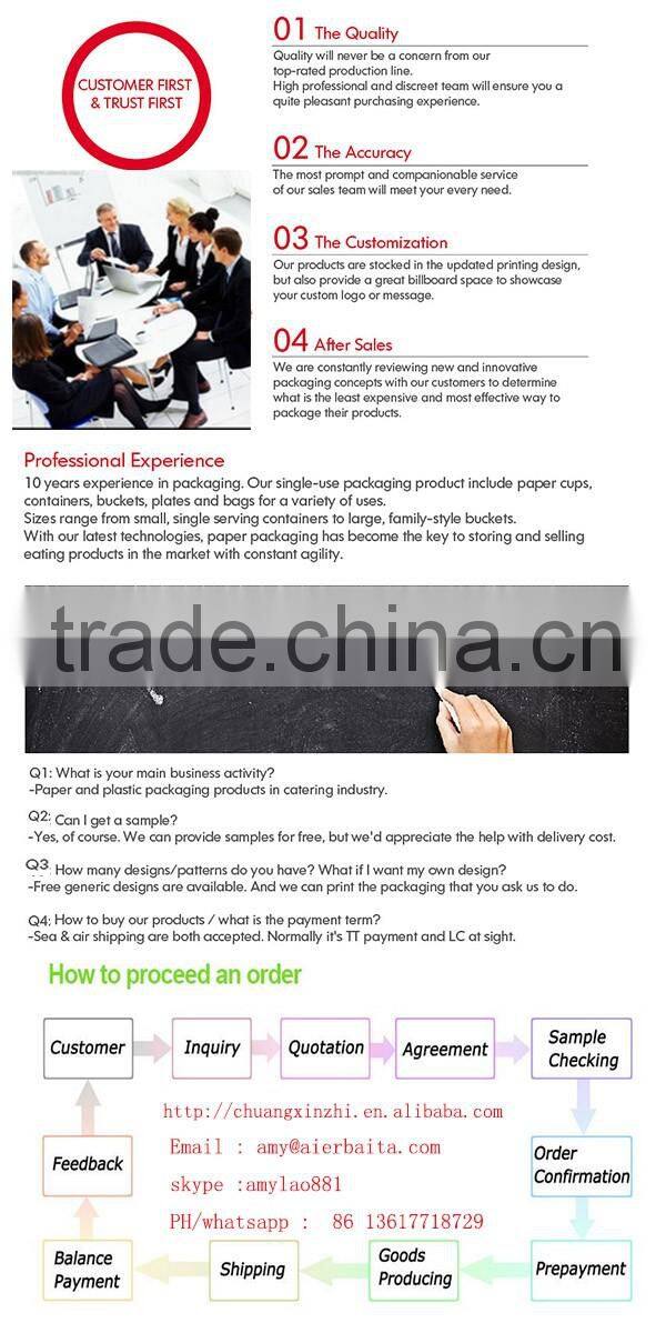 brown colour cheap Custom food grade bread packaging paper bags