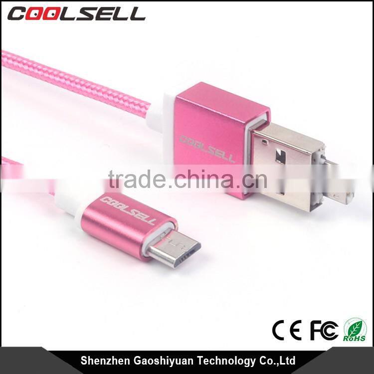 Mutil function OTG usb cable Braided usb cable with OTG function
