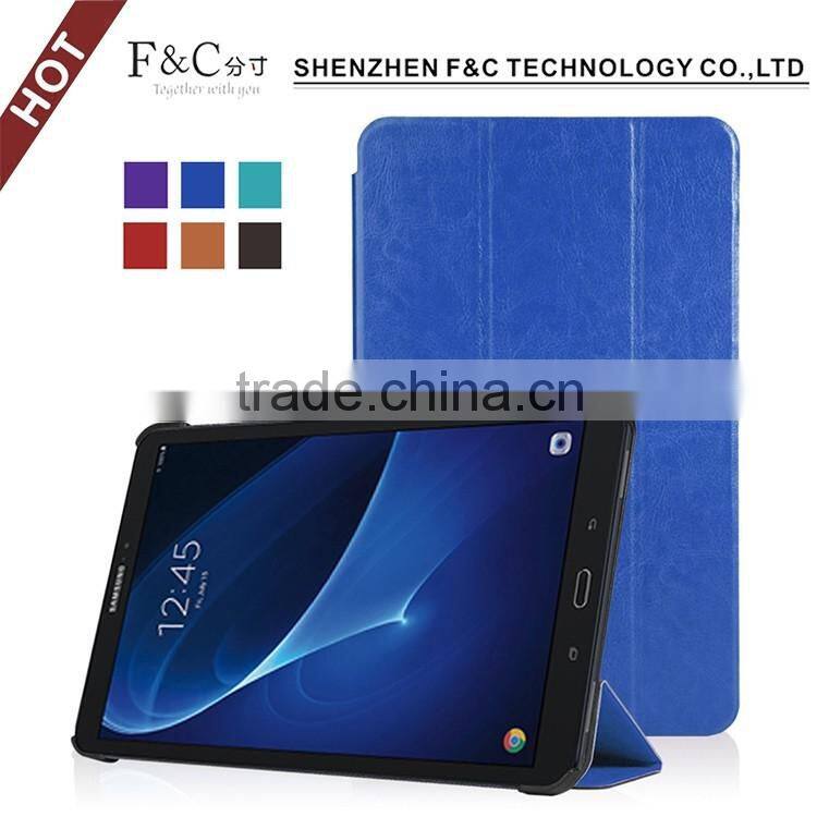 new hot press case for Samsung galaxy Tab A 10.1Soft Microfiber skin for ultra thin case with stand function