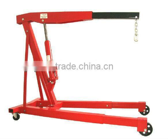 2ton hydraulic shop crane, heavy duty ,folding type