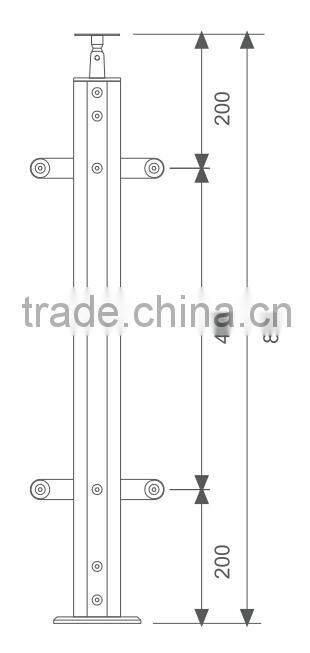 Stainless steel balcony railing designs