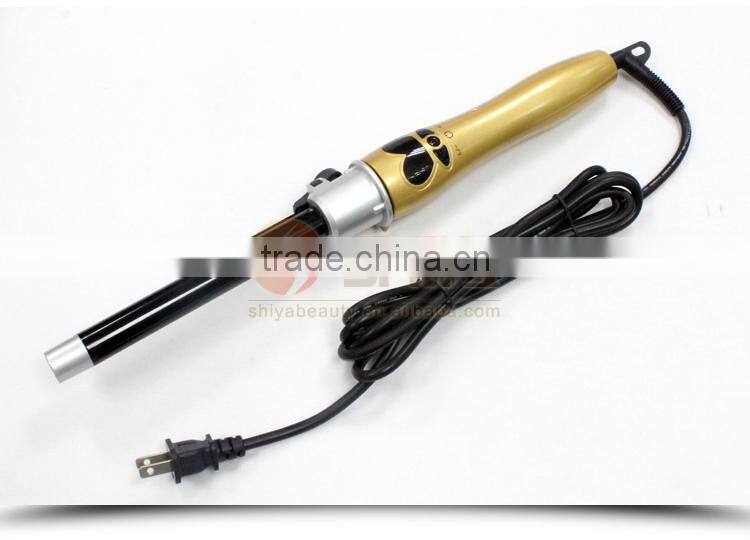 pro magic styling auto steam lcd display infrared ceramic hair curler curling small wave machine