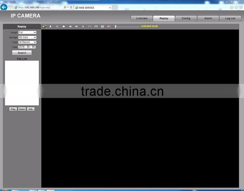 WDR Outdoor Security POE H.265 IP Network Camera 2.0MP 1080P Panasonic 34229 CMOS Hi3516D 6mm Lens Audio USB (SIP-E07-229DP)