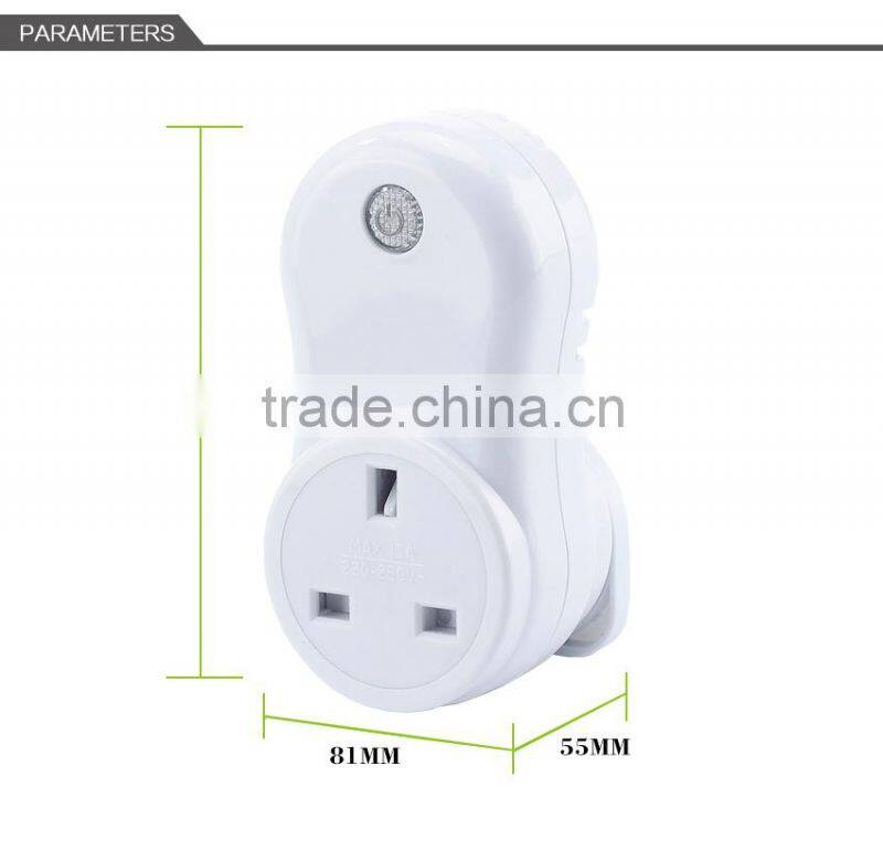 wireless phone app contro socket, bluetooth remote digital control plug
