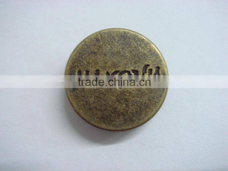 18mm designer spring clothing metal brass press snap button