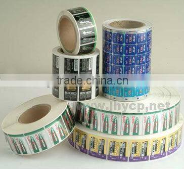 High quality Custom roll label stickers cheap label printing business for sale