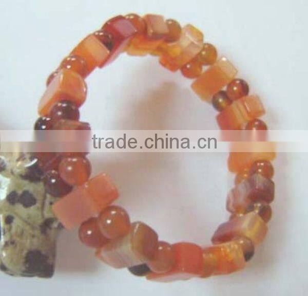 Wholesale high quality red agate beads bracelet jewelry
