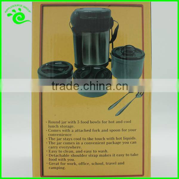 Wholesale Stainless Steel Portable Warm Food Container