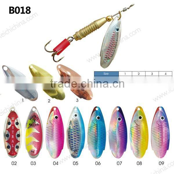 Good quality general fishing spinner baits wholesale