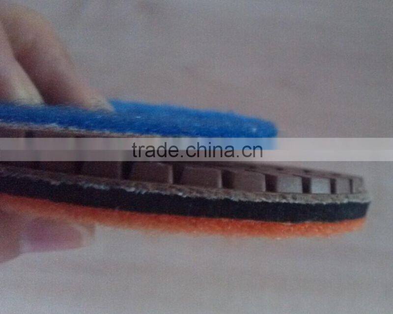 silent diamond polishing pads for wet polish pad