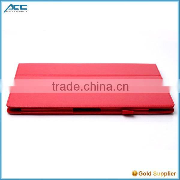 Alibaba Factory High Quality PU Leather Stand Protective Cover Case For Microsoft Surface Pro 3