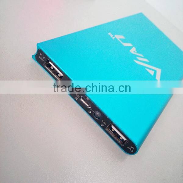 Cell Phone Power Bank Slim 12000mAh Smart Power Bank