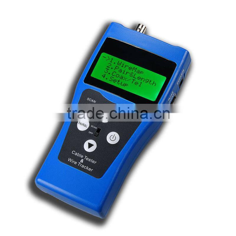 Ethernet LAN Phone wire Tracker USB coaxial 5E 6E RJ45 11 Network Cable Tester