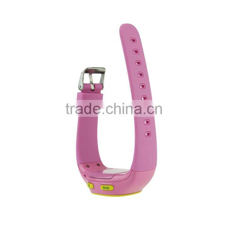 Kids waterproof cell phone watch with gps tracker wrist watch