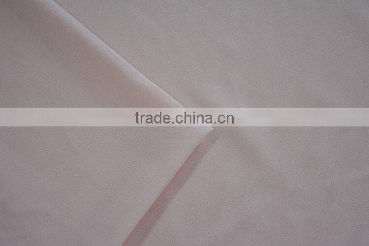 Light weight crepe chiffon plain 100%polyester wholesale chiffon fabric