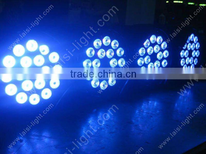 18*10w Quad par led/ 24*10W RGBWAUV 18 pcs 5 in 1(or 6 in 1) 15w leds indoor par can led light sets par