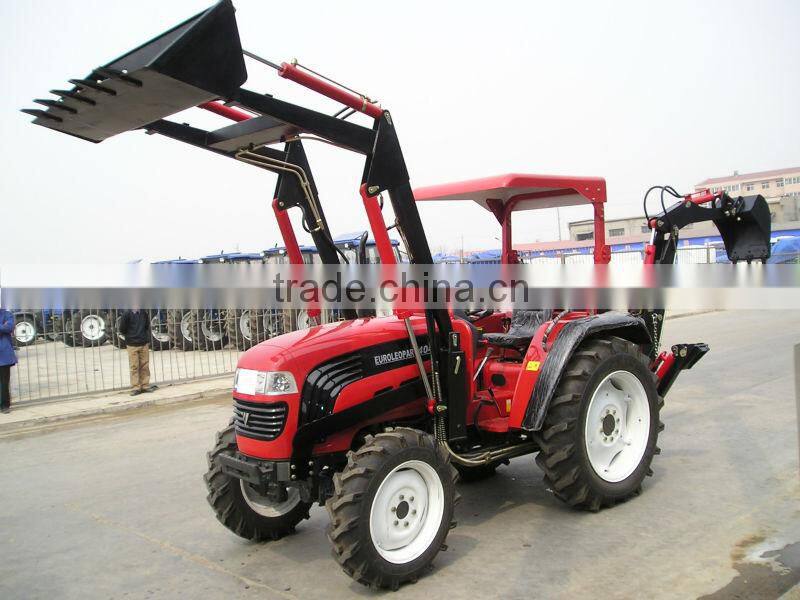 front loader and backhoe for 55hp 4WD tractors John Deere 554