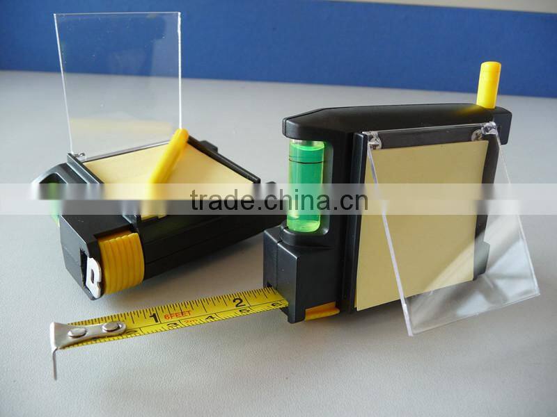 very popular cheap and pomotion 2m & 3m gift steel tape measure with memo