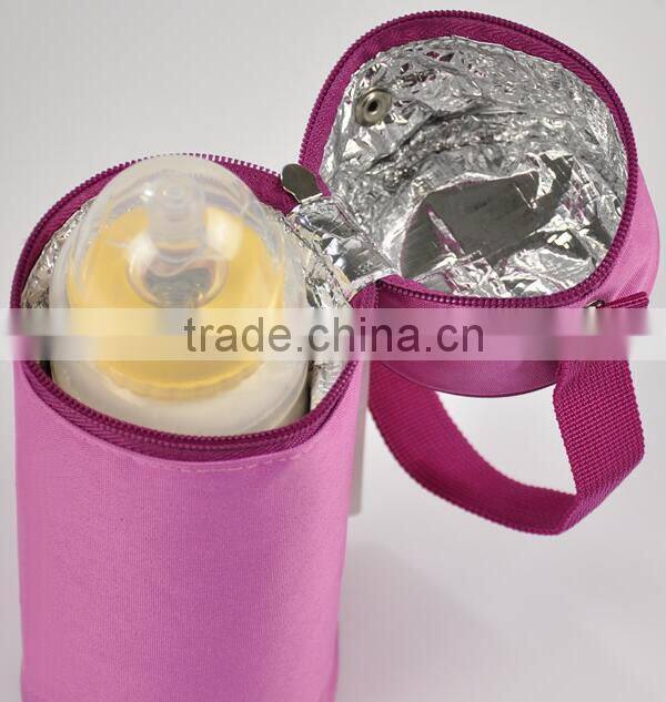 Feeding bottle lightweight portable colorful cooler bag