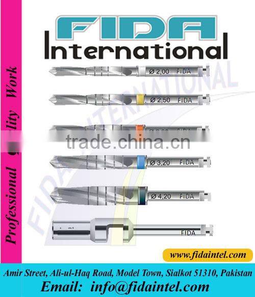DENTAL DRILL BIT 2.0 mm EXTERNAL IRRIGATION DRILL BIT