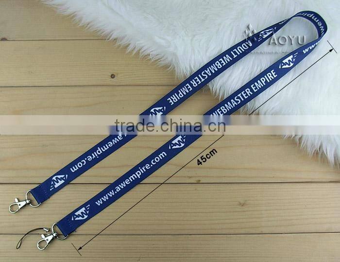 double clip double sided lanyard
