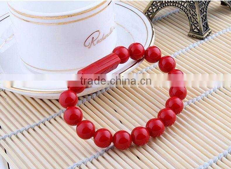 Bracelet Wristband USB Data Sync Charger Cable Bracelet Cord Mobile Usb Data Cable for Travel Usb Data Cable for Iphone 6