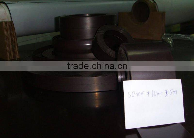 magnetic strips plain extruded,flexible magnet,magnetic strip with adhesive,12.7mm width,1.5thickness ,anisotropic ,isotropic,