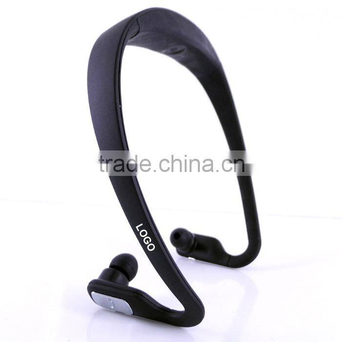 Wireless sport bluetooth headphone with mp3 player answer call bluetooth headset for mobile phone BH505