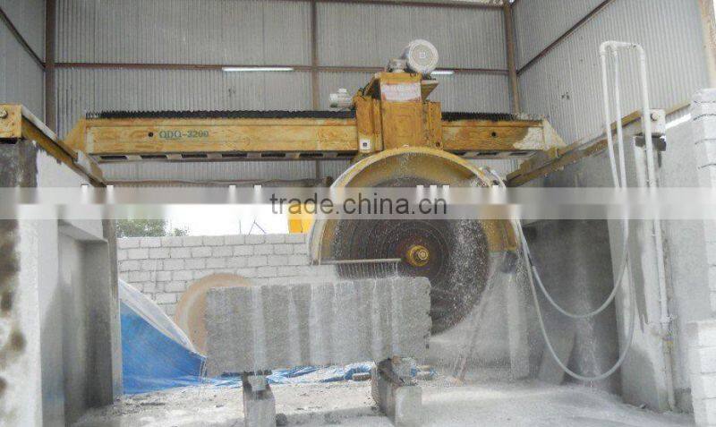 Bridge multi blade granite cutting machine marble tile cutting machine stone cutting machine