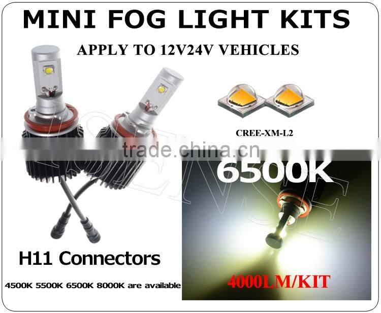 Motorcycle fog light LED H8 CREEs car roof fog lamp 4x4