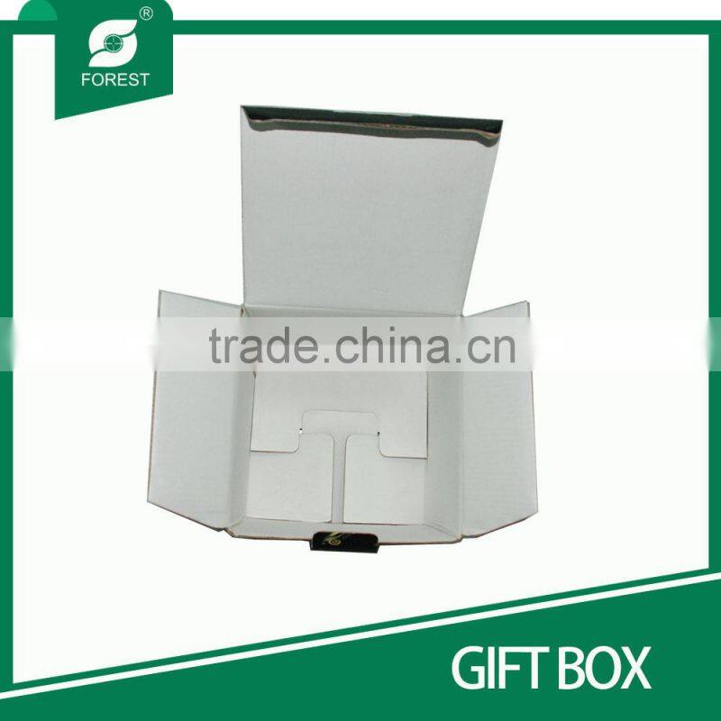 CUSTOM MADE CUBE SHAPED CORRUGATED PAPER GIFT BOX HOT SALE