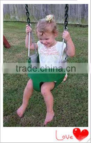 Baby Residential Full Bucket Swing Seat with Chains