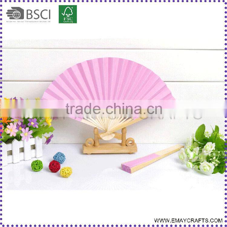 Custom Design Chinese Personalized Foldable Paper Hand Fan