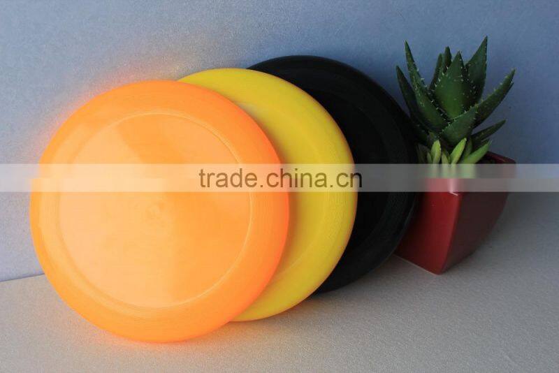 OS02039 175g/27.5cm Plastic Flying Disc/Frisbee for Ultimate Outdoor & Sports PE Material Customized Logo