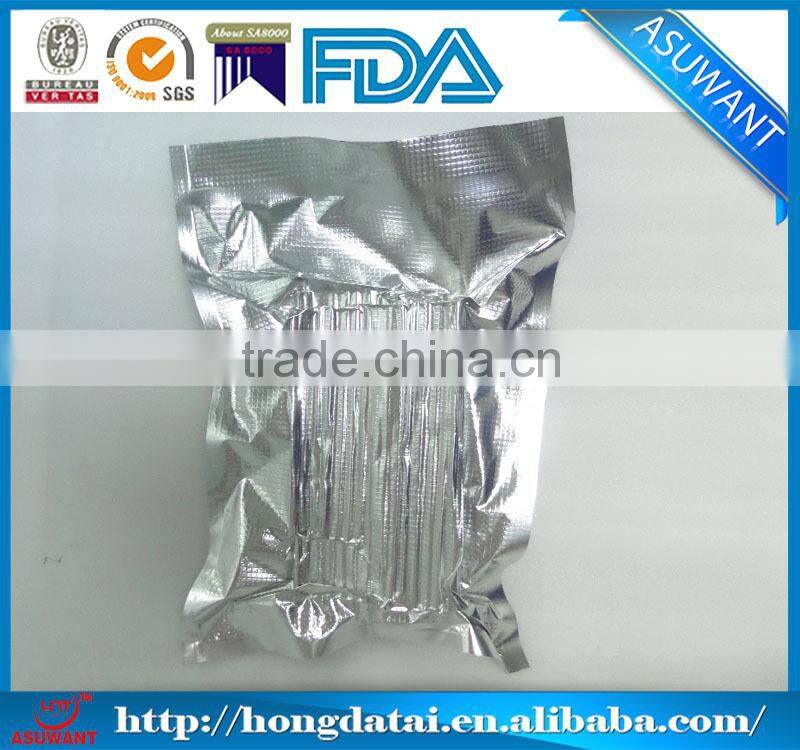Heat sealed aluminium foil Vaccum food bag