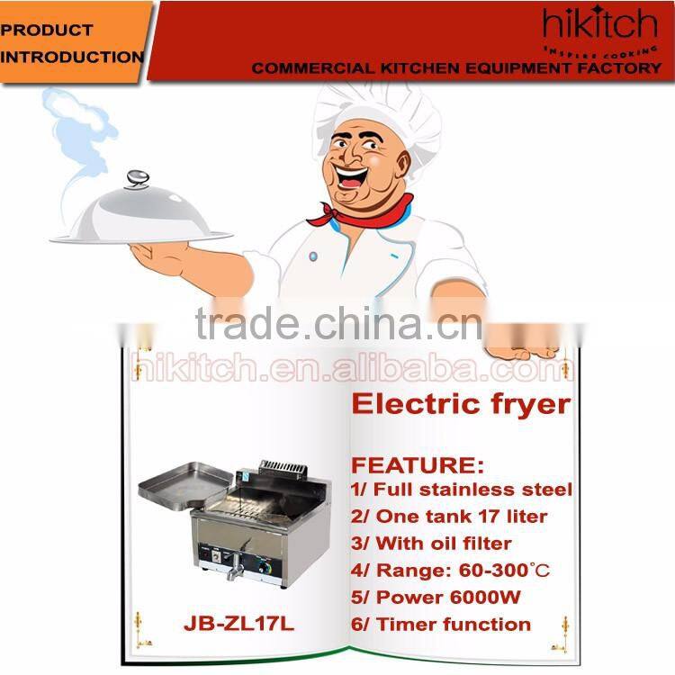 China products electric equipment churos fryer with timer and oil valve
