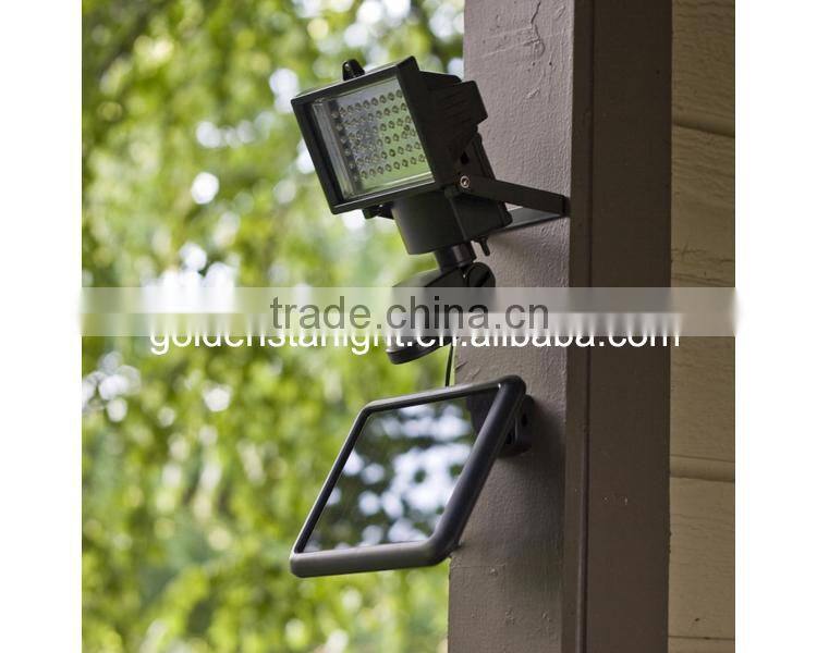Whosale Factory 60 pcs Wall High Lumens Motion Sensor Led Solar Garden Light