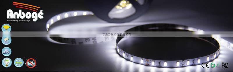 NEW LOW FACTORY PRICE 12V 5630 SMD led flexible strip light 60 LED/M IP20 COLD WHITE