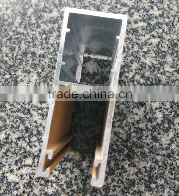 extruded aluminum guiding channel for roller shutter