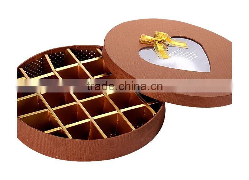 2015 new paper chocolate box pc with small quantity