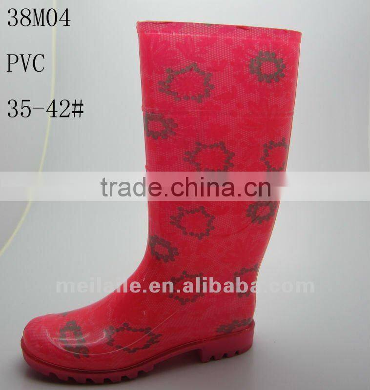Beautiful fashion rain boots for women