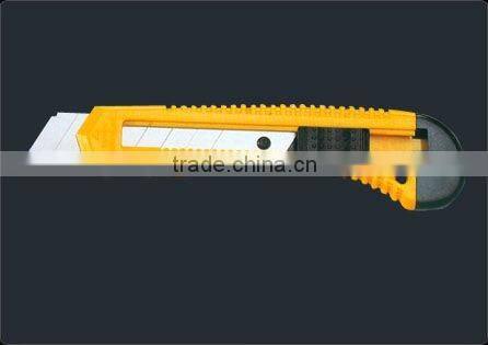 18mm snap off push lock plastic knife Cutter