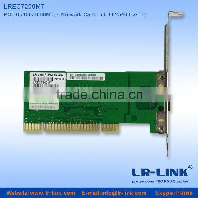 Intel 82540 PCI Gigabit Single RJ45 Network Card,network card brand