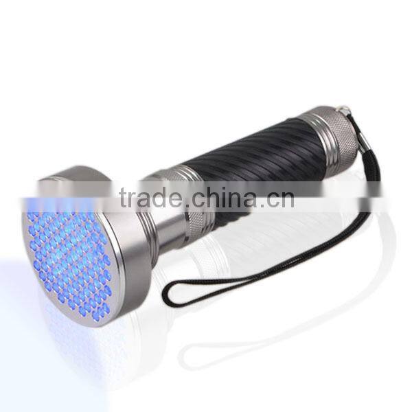 waterproof uv led lighting torch 100 led uv torch
