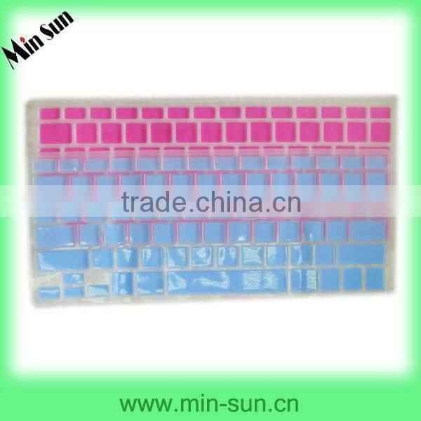 US hot-selling colorful laptop keyboard cover/silicone case