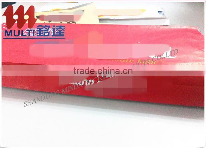 paper bag food grade PE coated snacks packaging