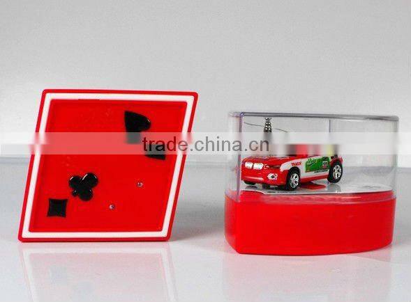lovely mini car in poker can for little children