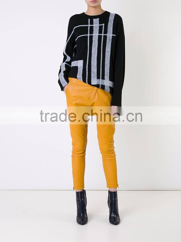 Casual hot selling fashion woman skinny leg pants