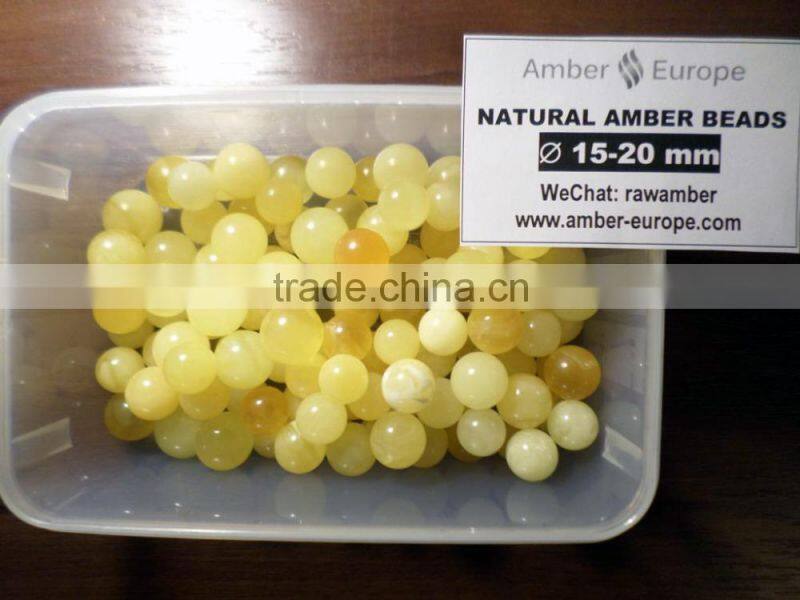 AMBER BEADS, AMBER BALLS, HIGH QUALITY AMBER FROM UKRAINE